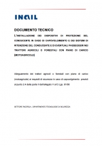 Dispositivi di protezione e sistemi di ritenzione del conducente nei trattori agricoli